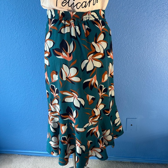 ModCloth Radiant Array Ruffled A-Line Floral MIDI Skirt - Picture 10 of 10